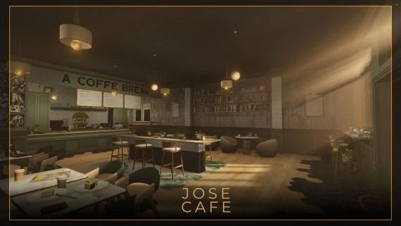 Jose Cafe MLO – Fully Open Source | FiveM Interior